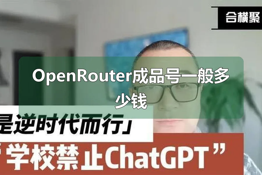 OpenRouter成品号一般多少钱